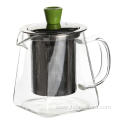 Glass Teapot Loose Tea Leaf Maker Stove Safe